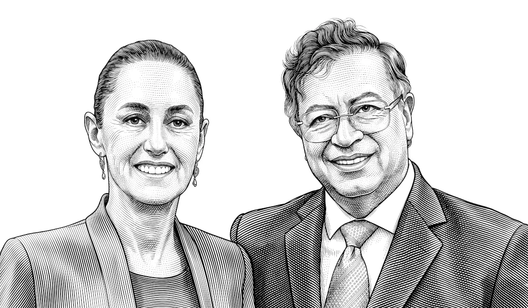 De Petro a Sheinbaum, un abismo